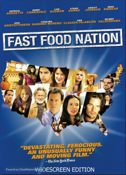 Fast Food Nation - DVD movie cover