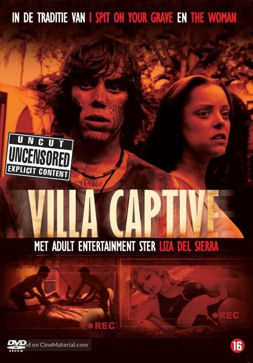 Villa Captive - Dutch DVD movie cover