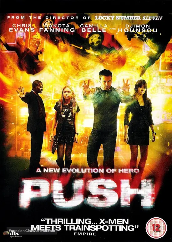 Push - British DVD movie cover