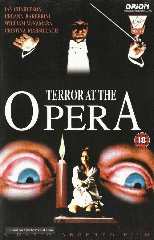 Opera - British VHS movie cover