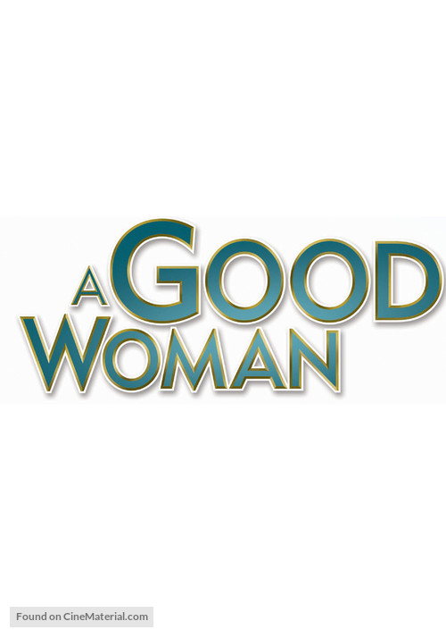 A Good Woman - Logo