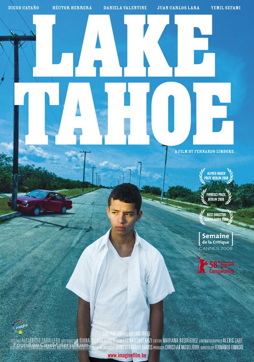 Lake Tahoe - Belgian Movie Poster