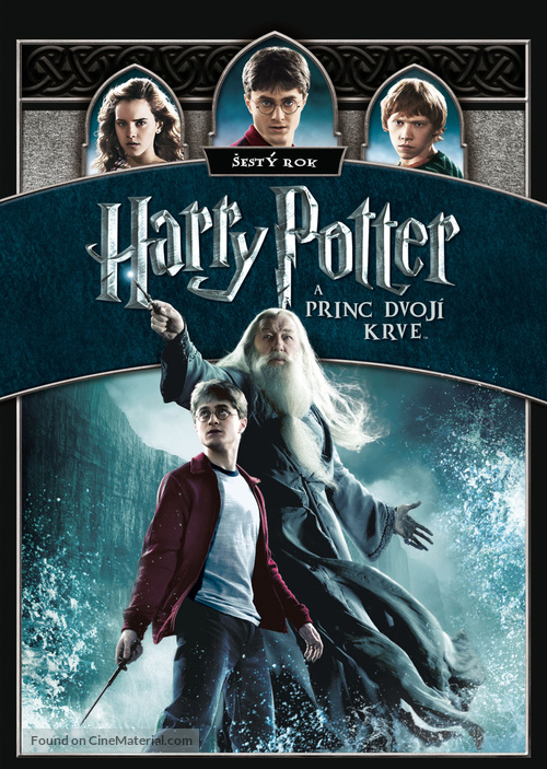 Harry Potter and the Half-Blood Prince - Czech DVD movie cover