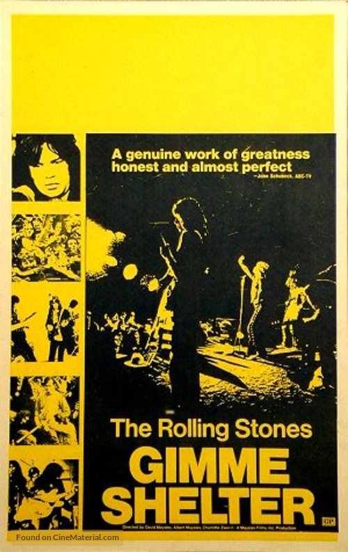 Gimme Shelter - Movie Poster