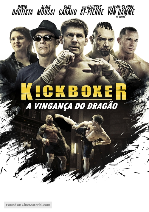 Kickboxer: Vengeance - Portuguese Movie Cover