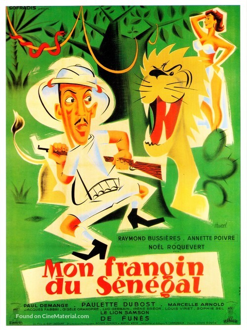 Mon frangin du S&egrave;n&egrave;gal - French Movie Poster