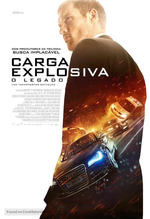 The Transporter Refueled - Brazilian Movie Poster