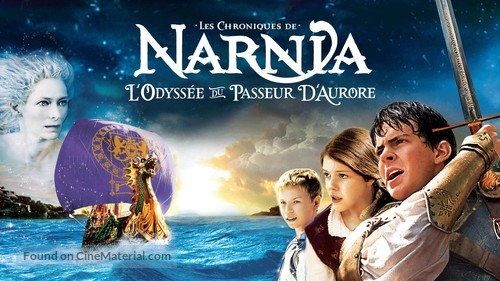 The Chronicles of Narnia: The Voyage of the Dawn Treader - French Video on demand movie cover