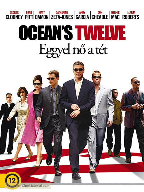 Ocean&#039;s Twelve - Hungarian Movie Cover