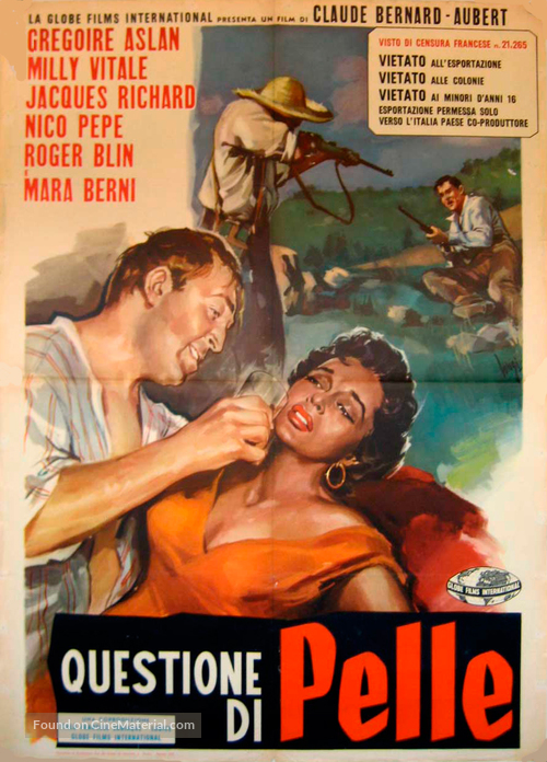 Les tripes au soleil - Italian Movie Poster