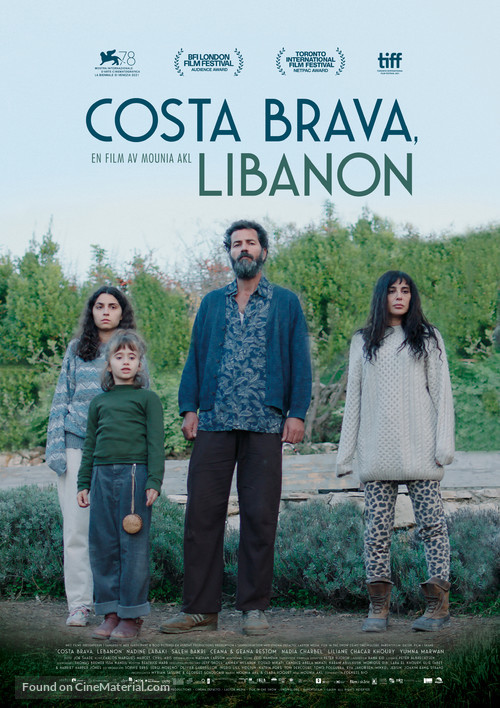 Costa Brava, Lebanon - Swedish Movie Poster