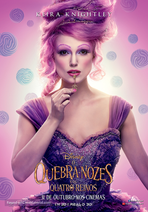 The Nutcracker and the Four Realms - Portuguese Movie Poster