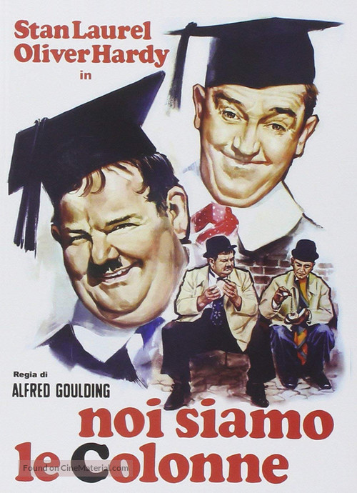 A Chump at Oxford - Italian Movie Poster