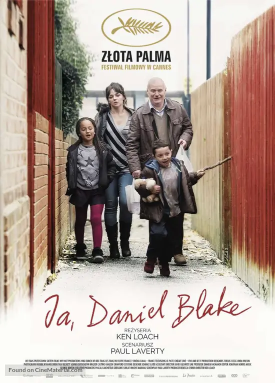 I, Daniel Blake - Polish Movie Poster