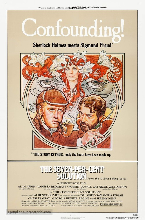 The Seven-Per-Cent Solution - Movie Poster