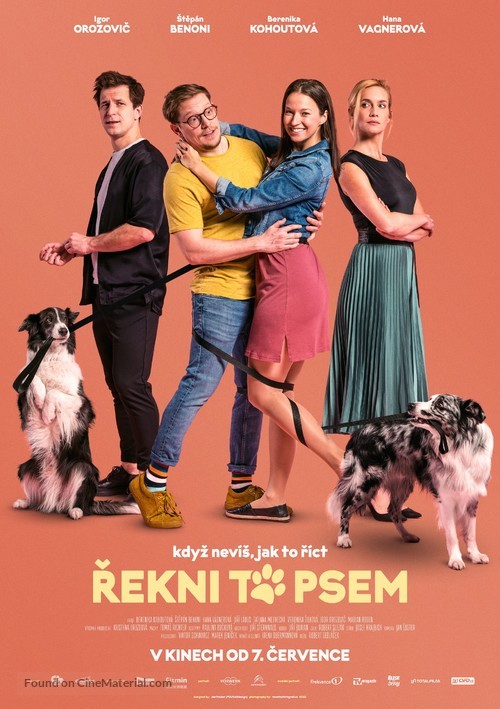 Rekni to psem - Czech Movie Poster