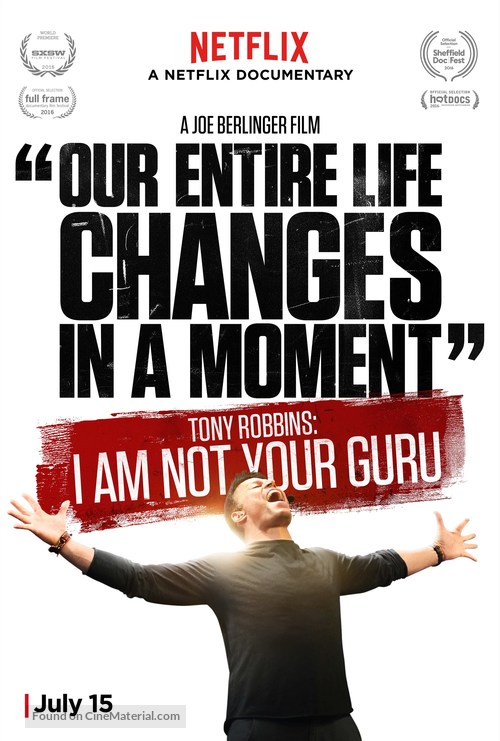 Tony Robbins: I Am Not Your Guru - Movie Poster