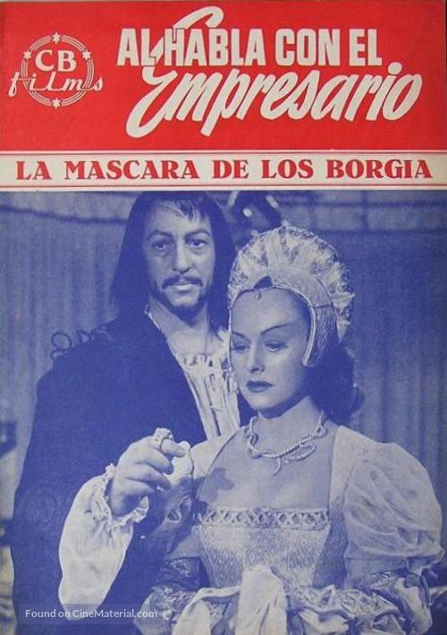 Bride of Vengeance - Spanish poster