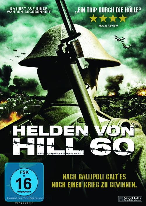 Beneath Hill 60 - German Movie Cover