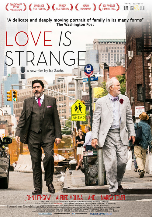 Love Is Strange - Dutch Movie Poster