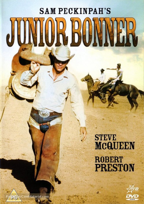 Junior Bonner - British DVD movie cover