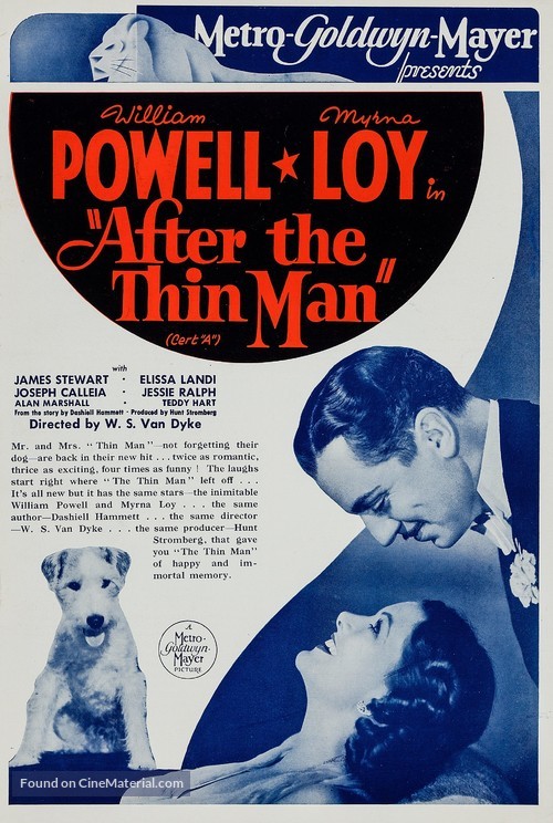 After the Thin Man - British poster