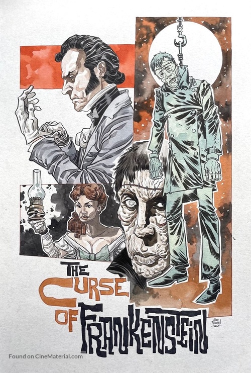 The Curse of Frankenstein - poster