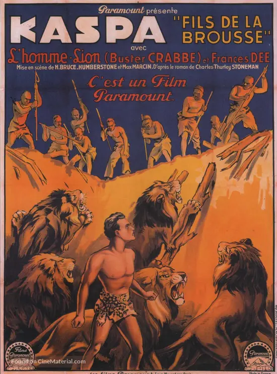 King of the Jungle - French Movie Poster