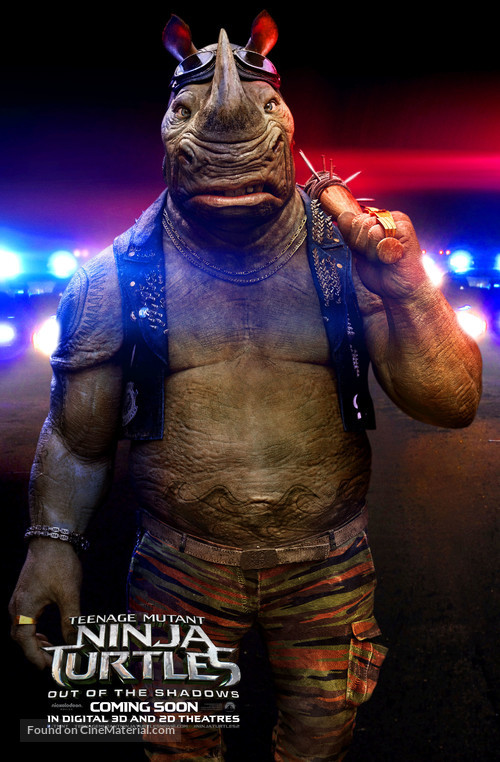 Teenage Mutant Ninja Turtles: Out of the Shadows - Movie Poster