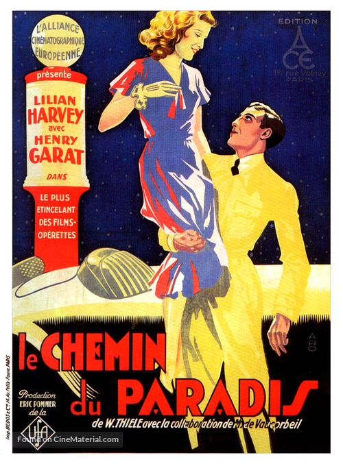 Chemin du paradis, Le - French Movie Poster