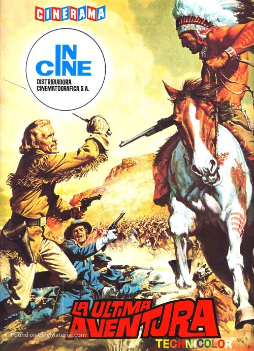 Custer of the West - Spanish Movie Poster