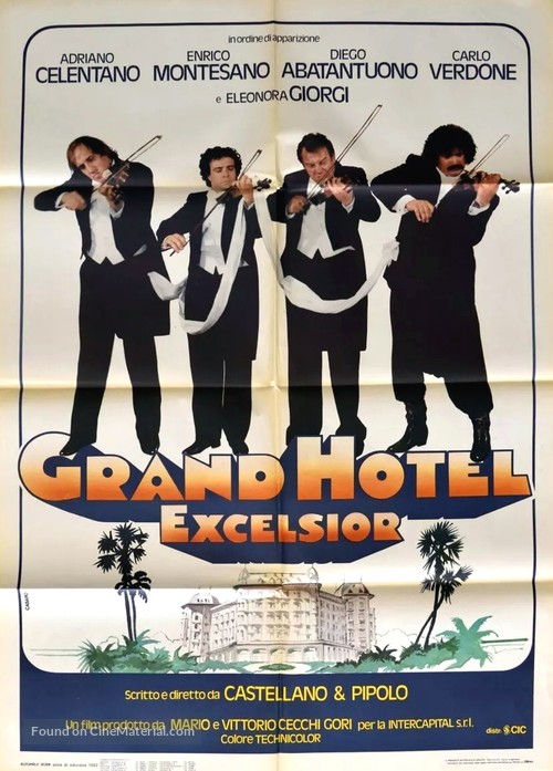 Grand Hotel Excelsior - Italian Movie Poster