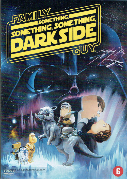 Family Guy Presents: Something Something Something Dark Side - Belgian DVD movie cover