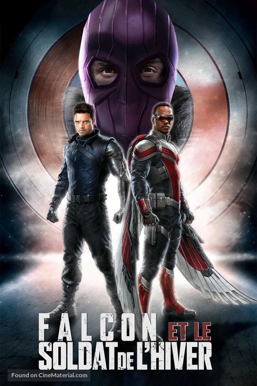 &quot;The Falcon and the Winter Soldier&quot; - French Movie Cover