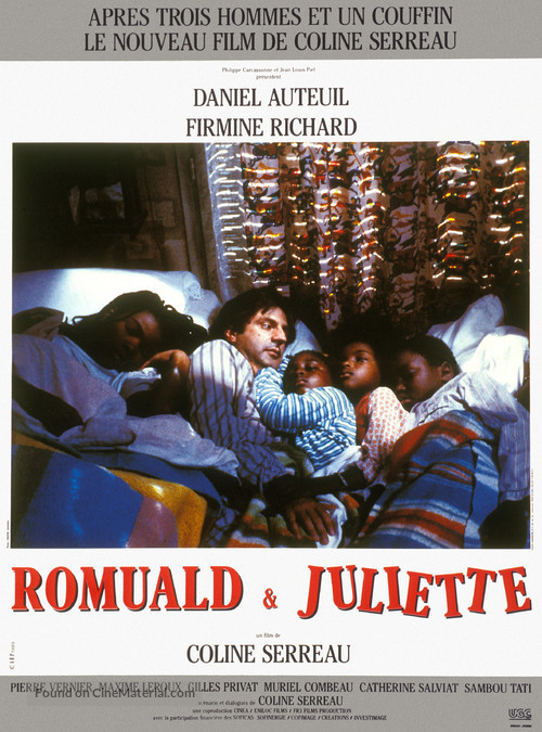 Romuald et Juliette - French Movie Poster