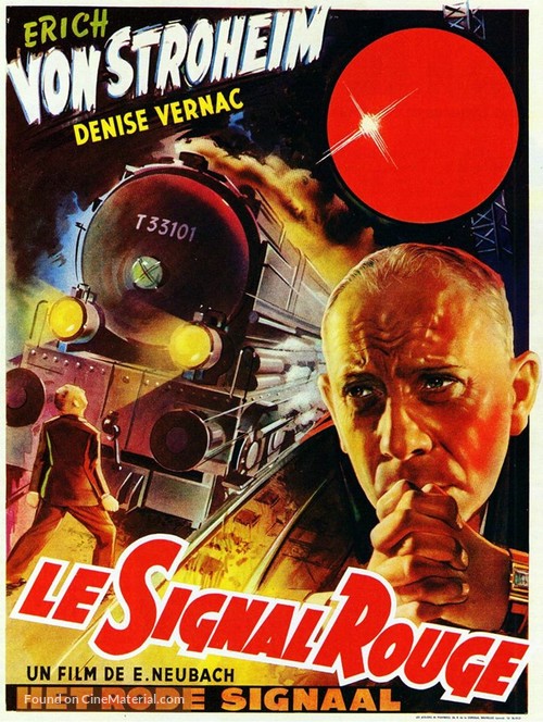 Le signal rouge - Belgian Movie Poster