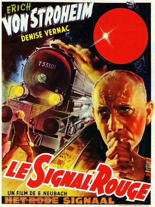 Le signal rouge - Belgian Movie Poster