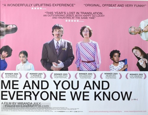 Me and You and Everyone We Know - British Movie Poster