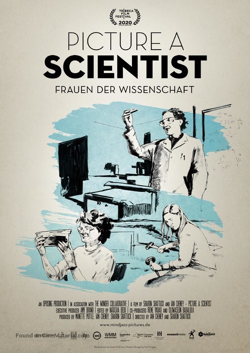 Picture a Scientist - German Movie Poster