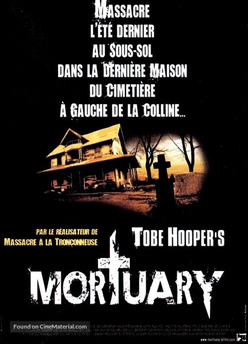 Mortuary - French Movie Poster