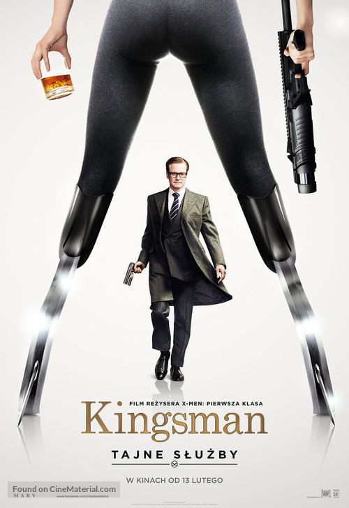 Kingsman: The Secret Service - Polish Movie Poster