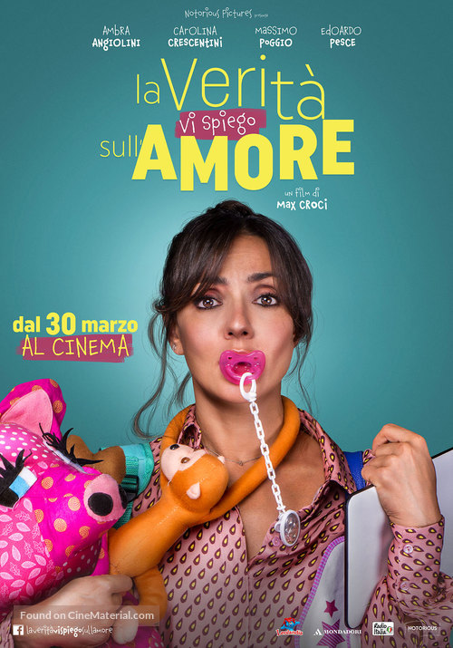La verit&agrave;, vi spiego, sull&#039;amore - Italian Movie Poster
