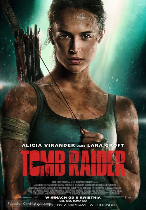 Tomb Raider - Polish Movie Poster