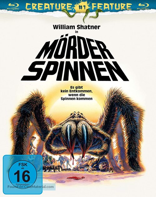 Kingdom of the Spiders - German Movie Cover