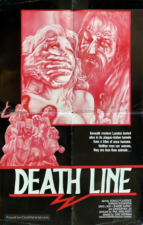 Death Line - Australian Movie Poster