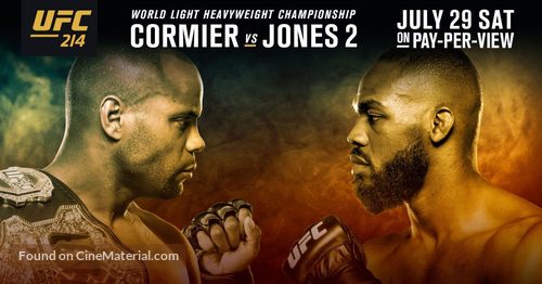 UFC 214: Cormier vs. Jones 2 - Movie Poster