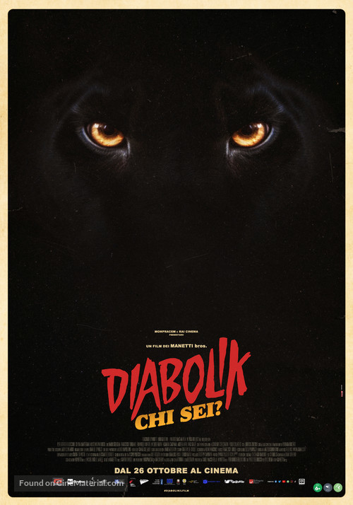 Diabolik chi sei? - Italian Movie Poster