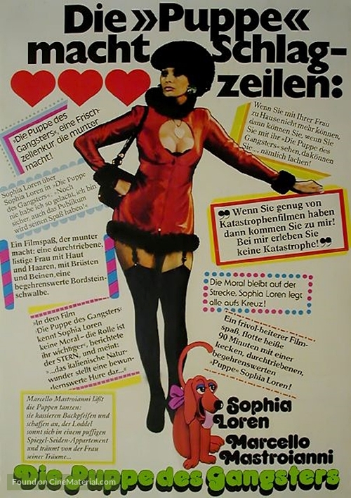 La pupa del gangster - German Movie Poster