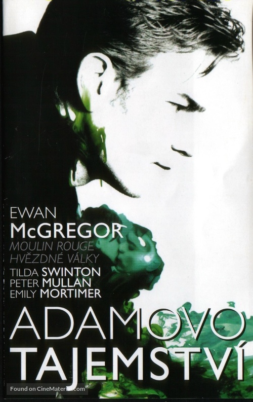 Young Adam - Czech VHS movie cover