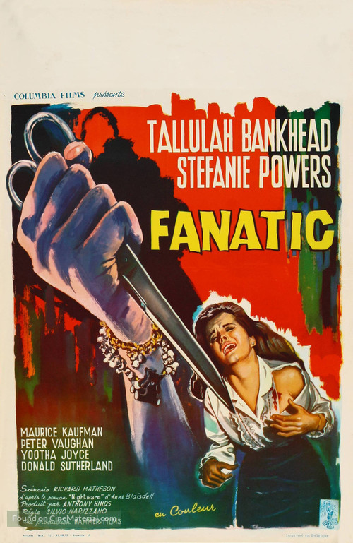 Fanatic - Belgian Movie Poster